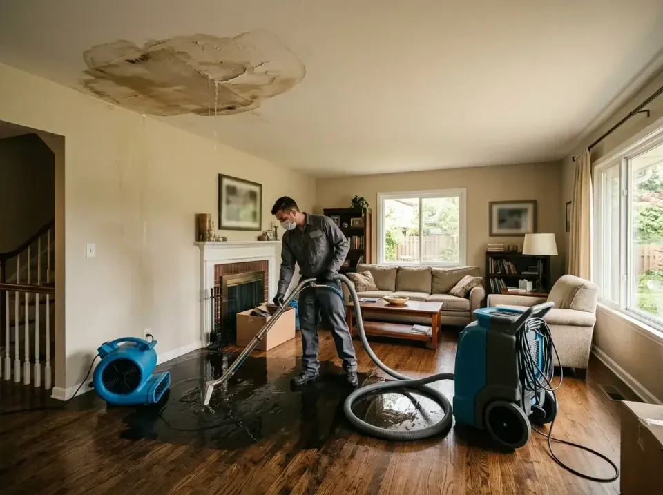 attic-pipe-burst-ceiling-drip-008 — frequently asked questions, Water Damage Restoration & Carpet Care in Lawrence, KS